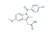 Indomethacin chemical structure