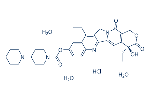 Irinotecan HCl Trihydrate chemical structure