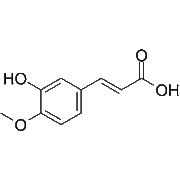 3-Hydroxy-4-methoxycinnamic-acid