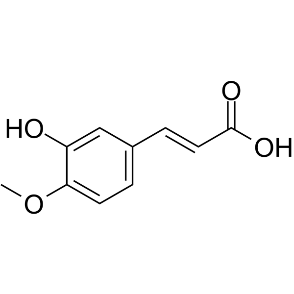 3-Hydroxy-4-methoxycinnamic-acid