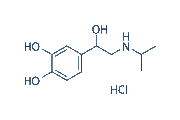 Isoprenaline (Isoproterenol) HCl chemical structure