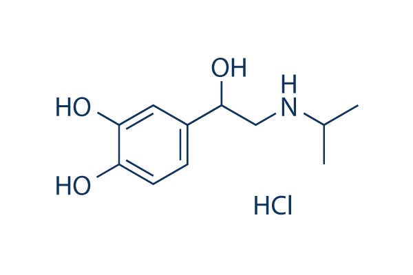 Isoprenaline (Isoproterenol) HCl chemical structure