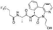 Crenigacestat (LY3039478) chemical structure
