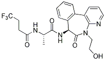 Crenigacestat (LY3039478) chemical structure