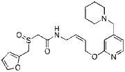 Lafutidine chemical structure