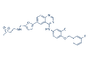 Lapatinib chemical structure