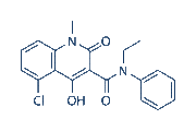 Laquinimod chemical structure