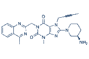 Linagliptin (GSK2118436) chemical structure