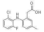 Lumiracoxib chemical structure