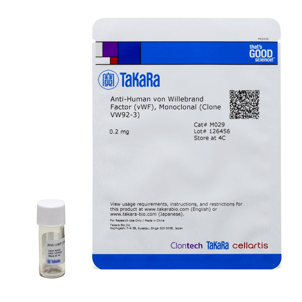 von Willebrand factor (VWF) detection - Antibodies and ELISA - Takara Bio