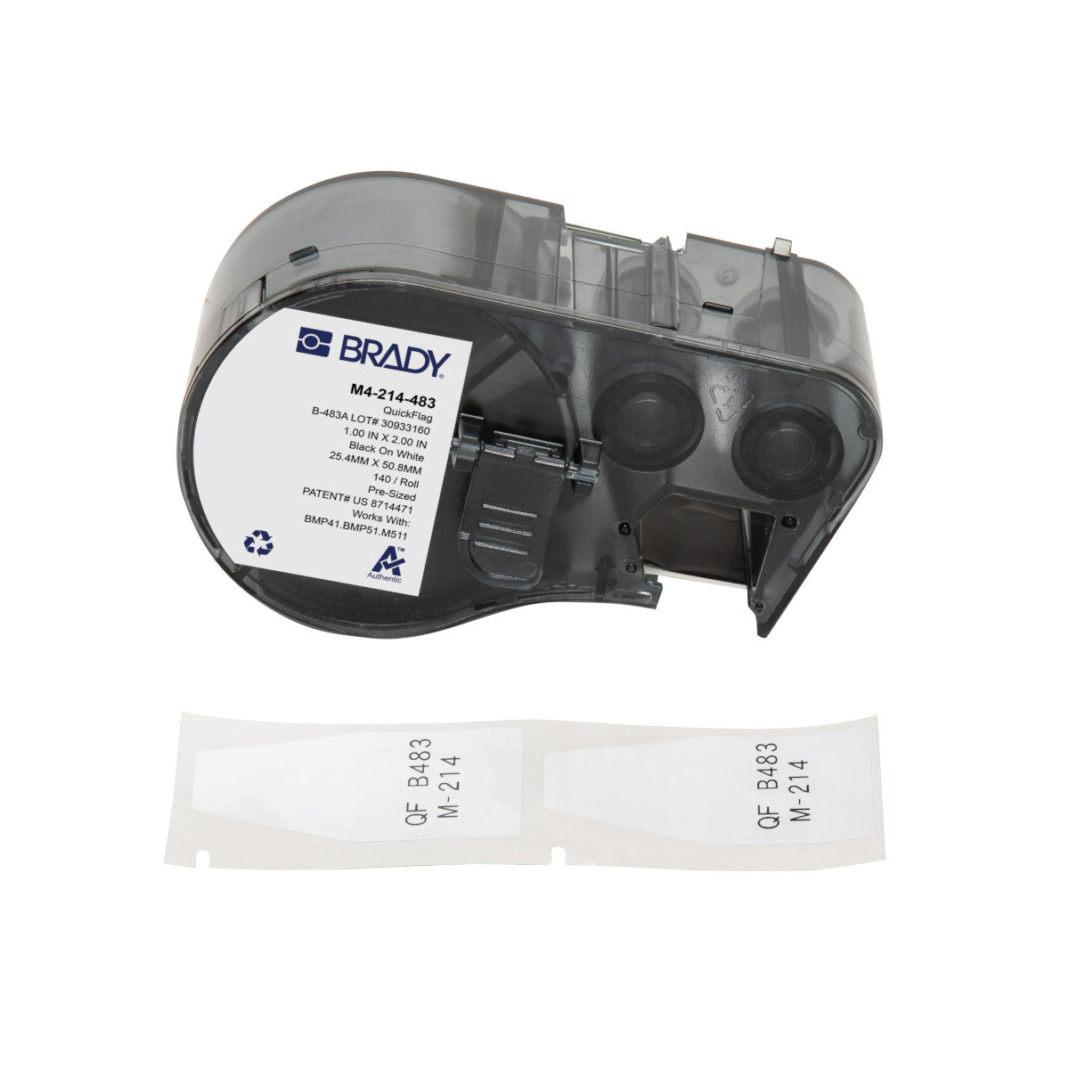 Brady General Lab ID - 2588 x 53 mm - M6-221-483-UHF