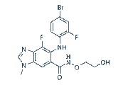 Binimetinib (MEK162) chemical structure