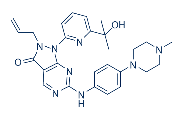 Adavosertib (MK-1775) chemical structure