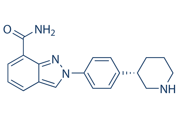 Niraparib (MK-4827) chemical structure