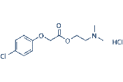 Meclofenoxate (Centrophenoxine) HCl chemical structure