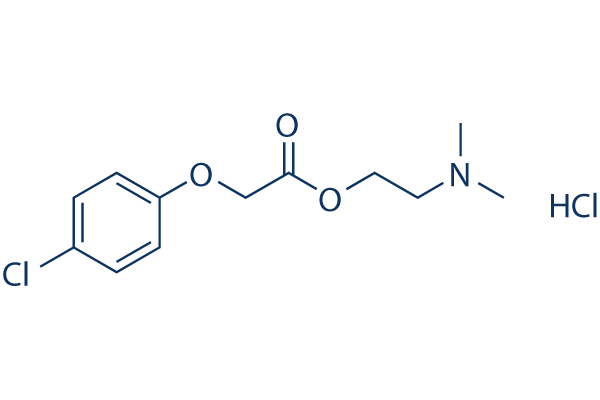 Meclofenoxate (Centrophenoxine) HCl chemical structure