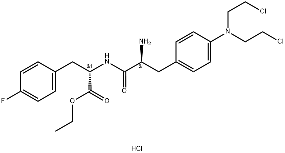Melflufen hydrochloride