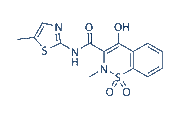 Meloxicam chemical structure