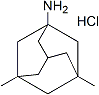 Memantine HCl chemical structure