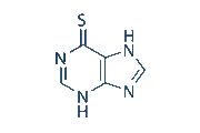 Mercaptopurine (6-MP) chemical structure