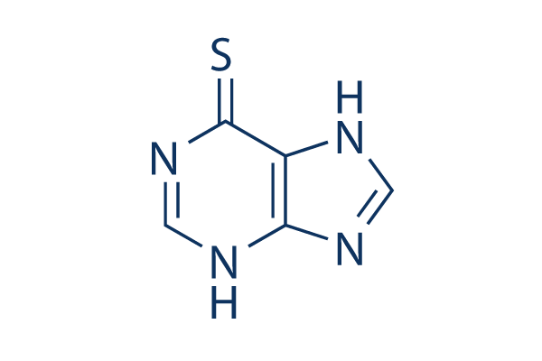 Mercaptopurine (6-MP) chemical structure