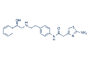 Mirabegron chemical structure