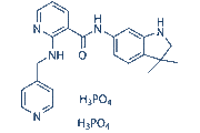 Motesanib Diphosphate (AMG-706) chemical structure