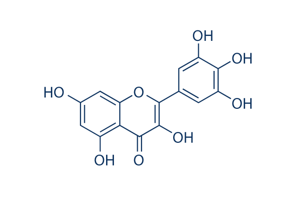 Myricetin chemical structure