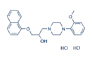 Naftopidil DiHCl chemical structure