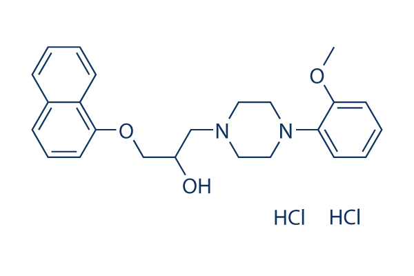 Naftopidil DiHCl chemical structure
