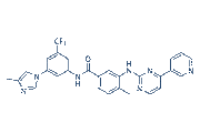 Nilotinib chemical structure