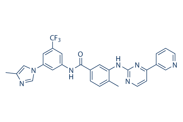 Nilotinib chemical structure