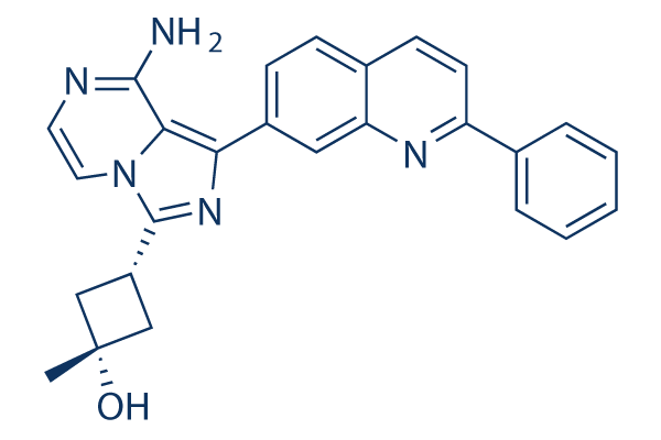 Linsitinib (OSI-906) chemical structure
