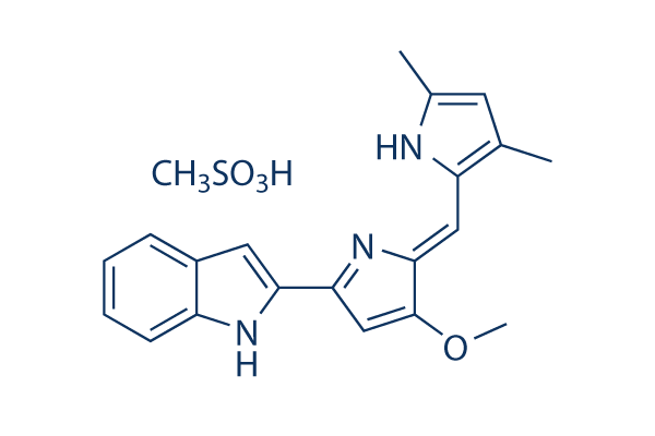Obatoclax Mesylate (GX15-070) chemical structure