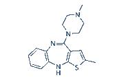 Olanzapine chemical structure
