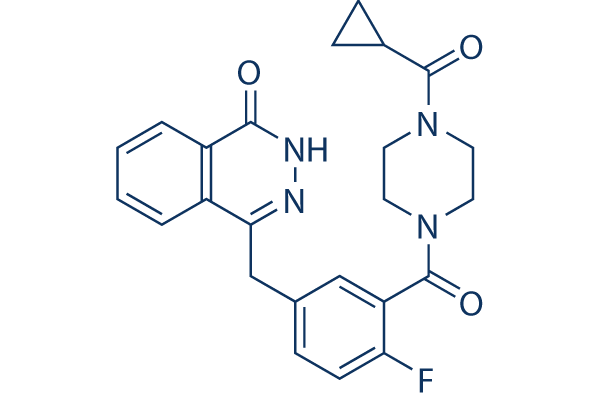 Olaparib (AZD2281) chemical structure
