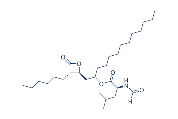 Orlistat chemical structure