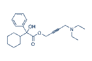 Oxybutynin chemical structure