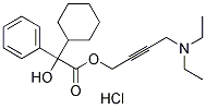 Oxybutynin hydrochloride chemical structure
