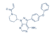 Ibrutinib chemical structure