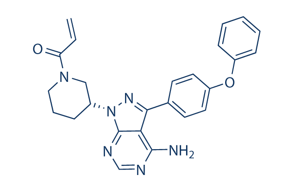 Ibrutinib chemical structure
