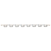 0.2mL 8-Strip Flat Caps, No Tubes, Optically-Clear for qPCR
