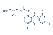 Mirdametinib (PD0325901) chemical structure