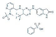 PF-562271 Besylate chemical structure