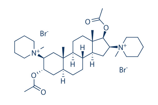 Pancuronium dibromide chemical structure
