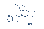 Paroxetine HCl chemical structure