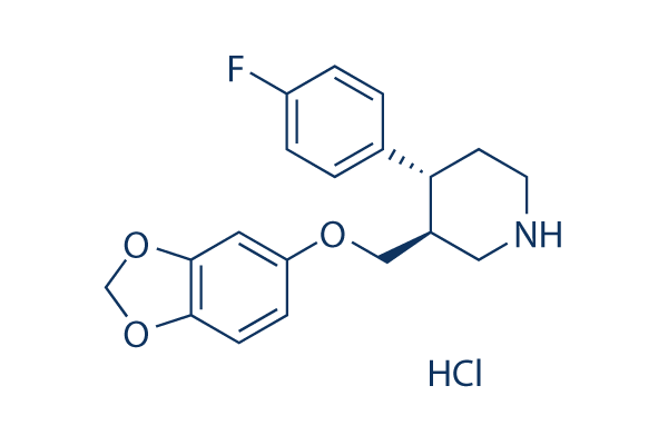 Paroxetine HCl chemical structure