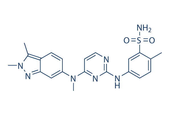Pazopanib chemical structure