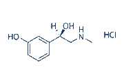Phenylephrine HCl chemical structure