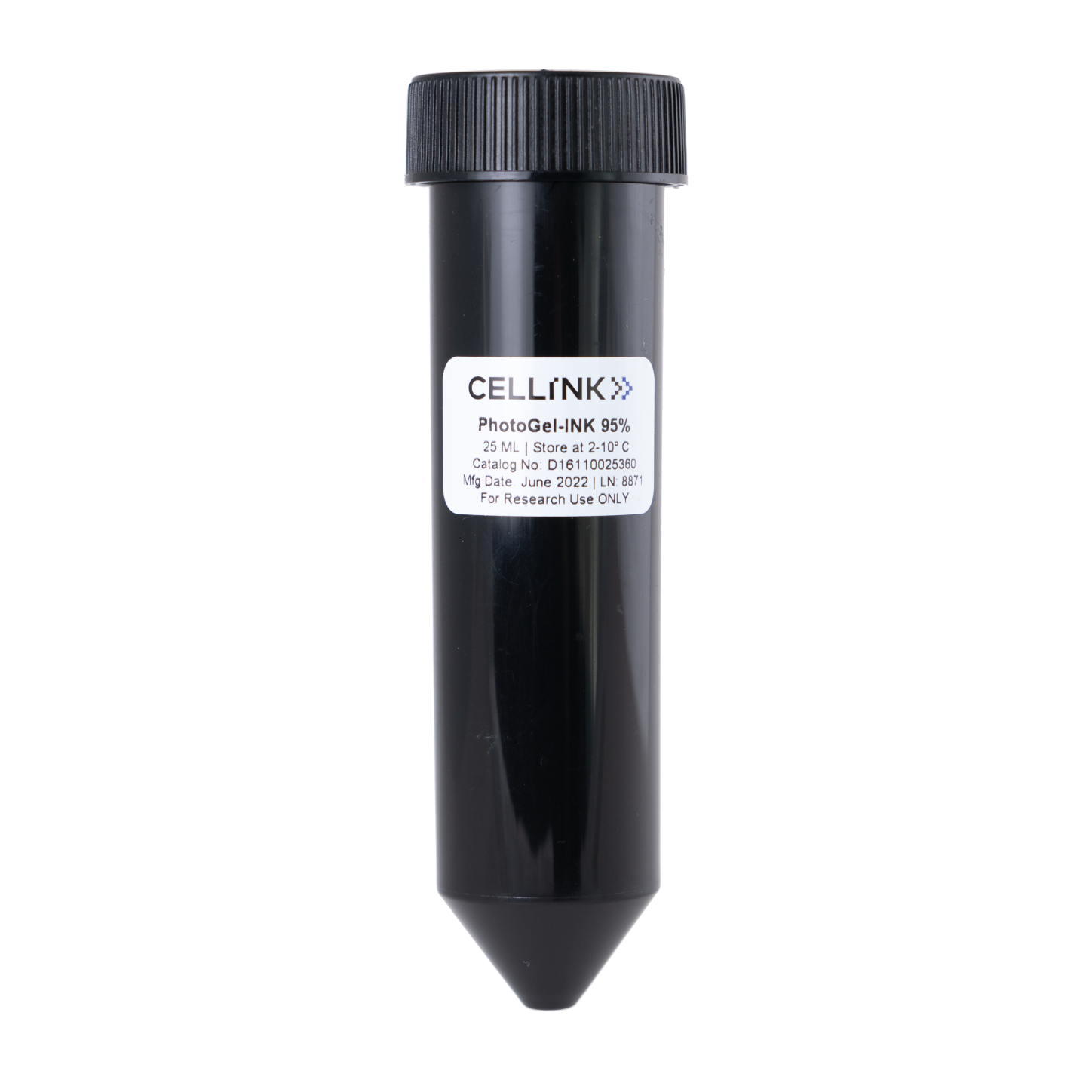 PhotoGel®-INK 95% DS, 10% Methacrylated Gelatin with LAP, 25 mL